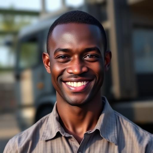 Nii Armah Quaye, Tipper Truck Driver in Madina, Accra, reviewing PROARTISAN HUB